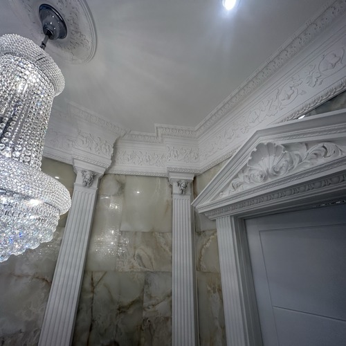 cornice installation - roman
