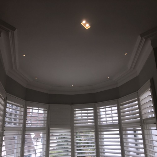 cornice over bay window marryat Road, wimbledon 
