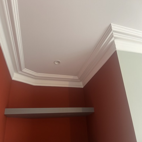 cornice installation - with complex corners