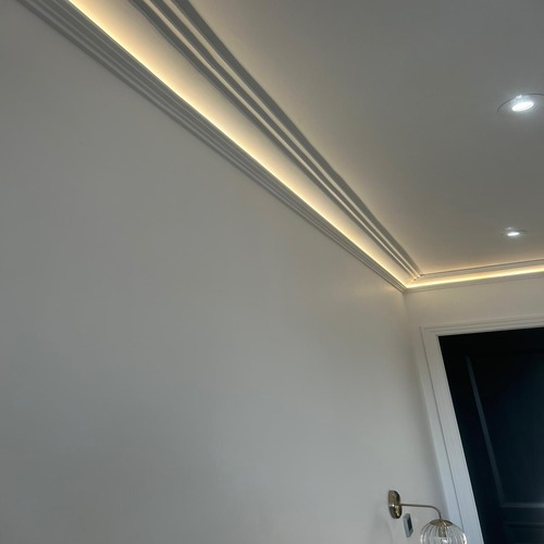 modern step LED cornice
